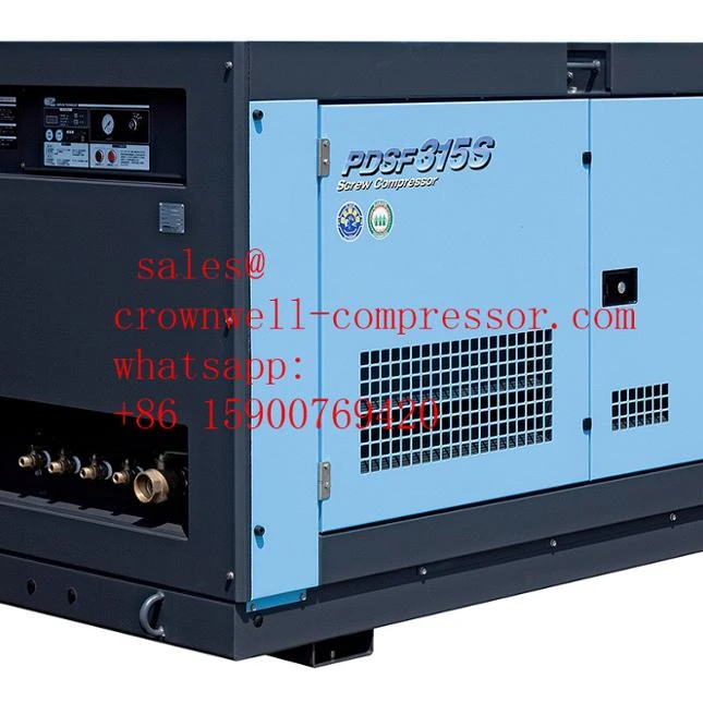 Портативный винтовой компрессор AIRMAN HOKUETSU PDSF210S PDS390S PDSF315S PDS series