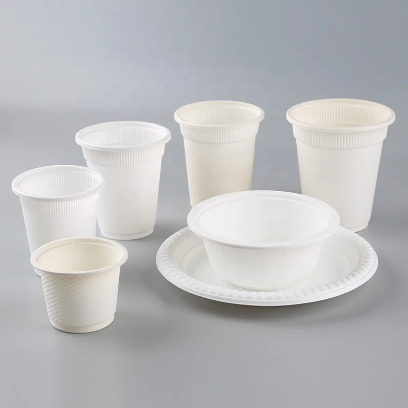 Promotion Eco Driendly Plastic Disposable Party Plate Cup Biodegradable Plates And Cups