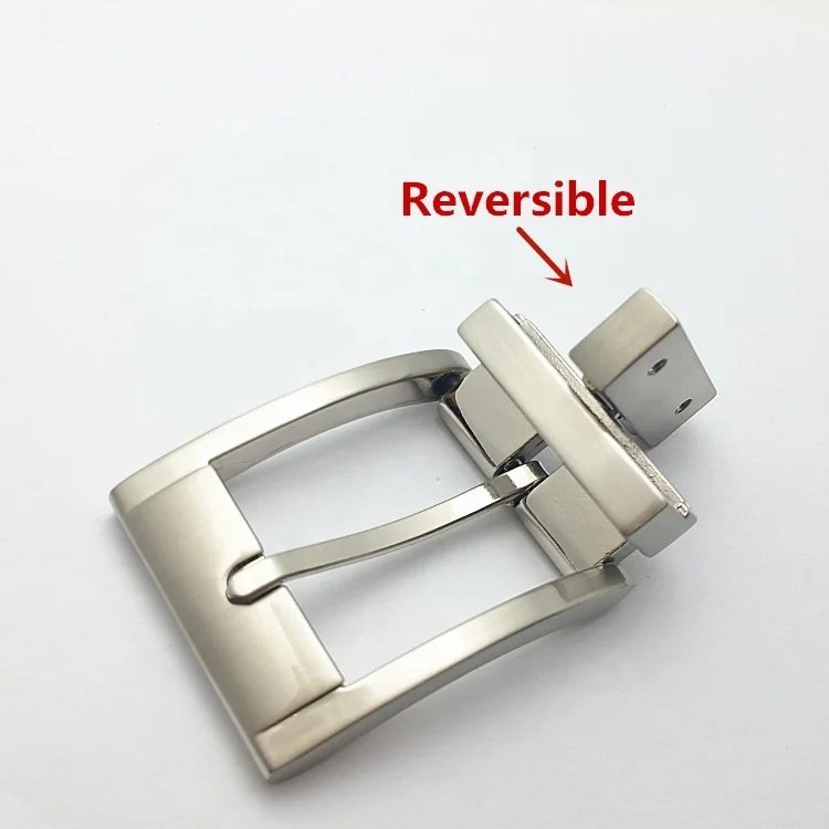 New Style Belt Buckle Custom Reversible For Belt alloy buckle manufacturer metal buckles Simple Square