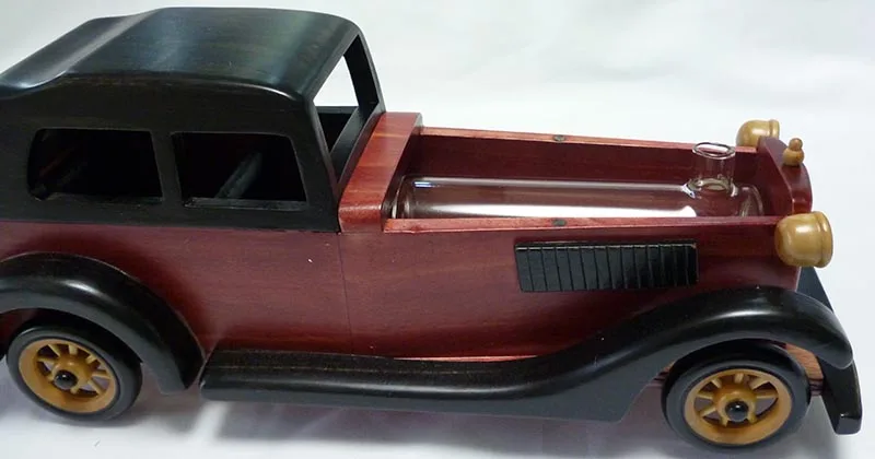 
Model Car Glass Jar New Product Wooden Box,Wine Holder Perfume Bottle Essential Oil CA-15-8190A 