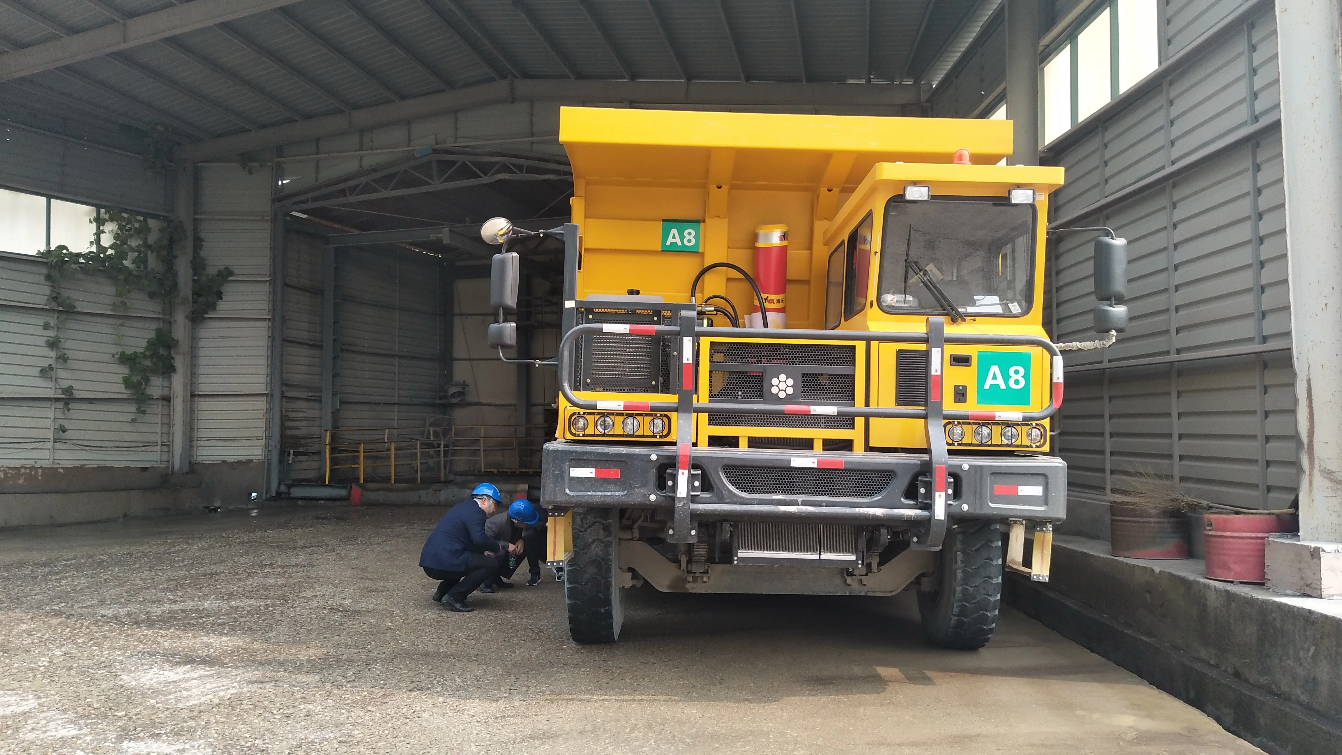 60 Ton Electric dump truck for mine