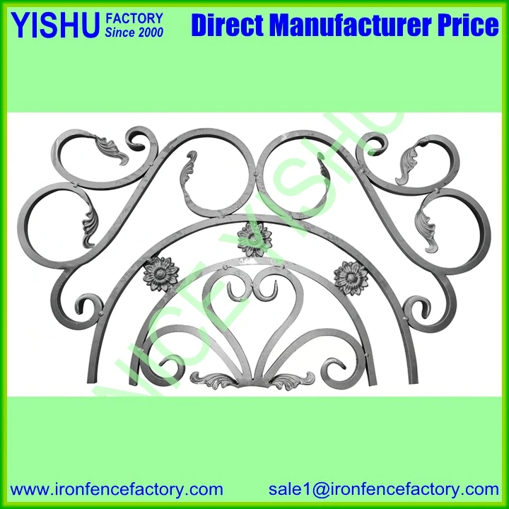 
Producing Kinds Of Ornamental Wrought Iron Fer Decore,Wrought Iron Components,Balustrade And Railing Bars With Low Price 