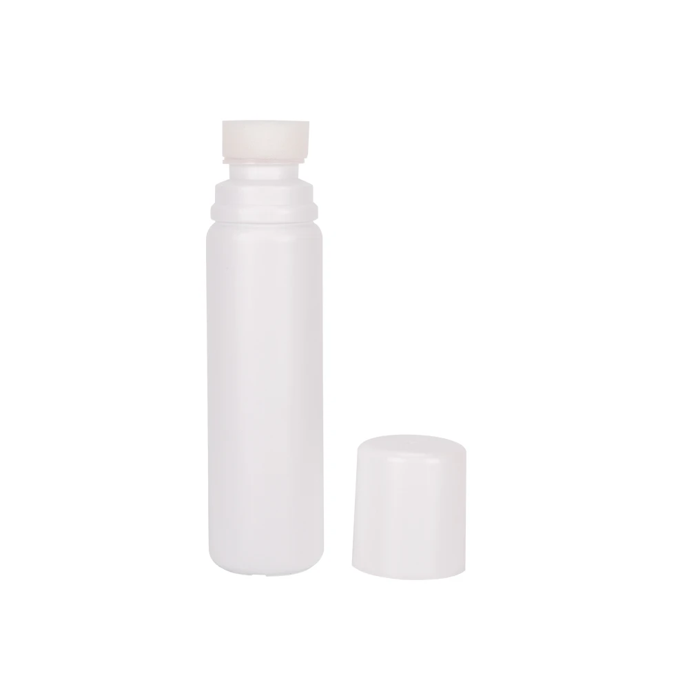 High Quality PZ777 Liquid Polish Shampoo PE Plastic Bottle Container Bottle Empty 60 75 ml Package Jar Fit Sponge Applicator Cap