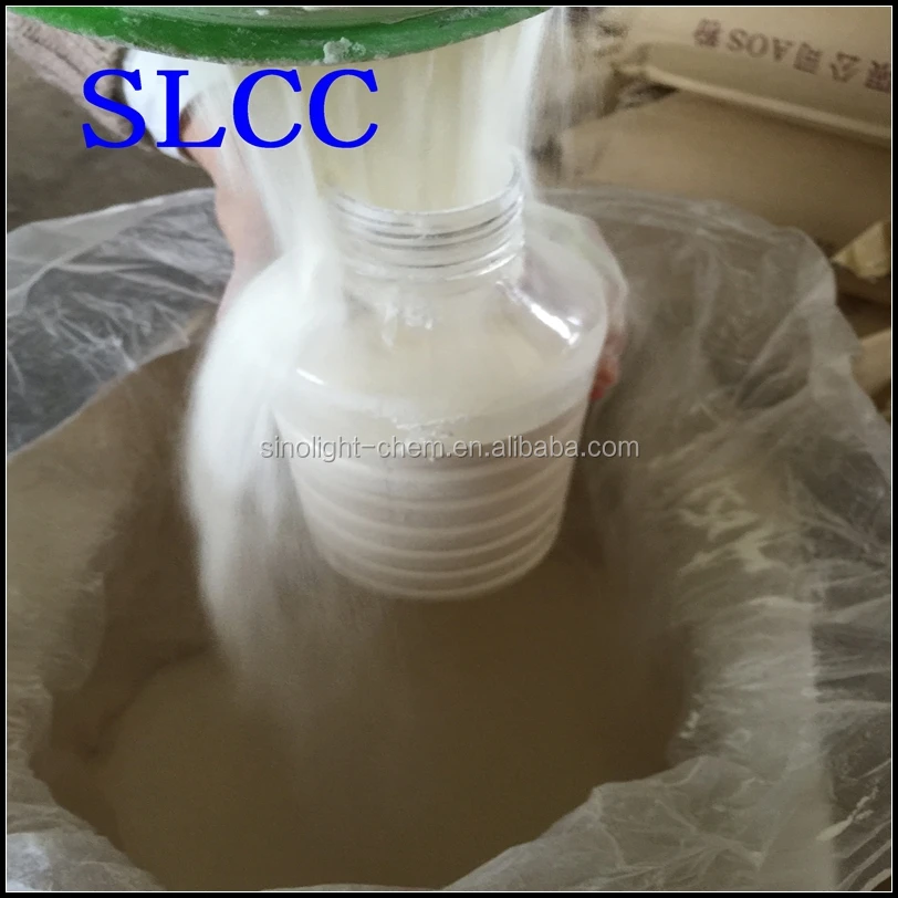 AOS powder used as material of laundry detergent