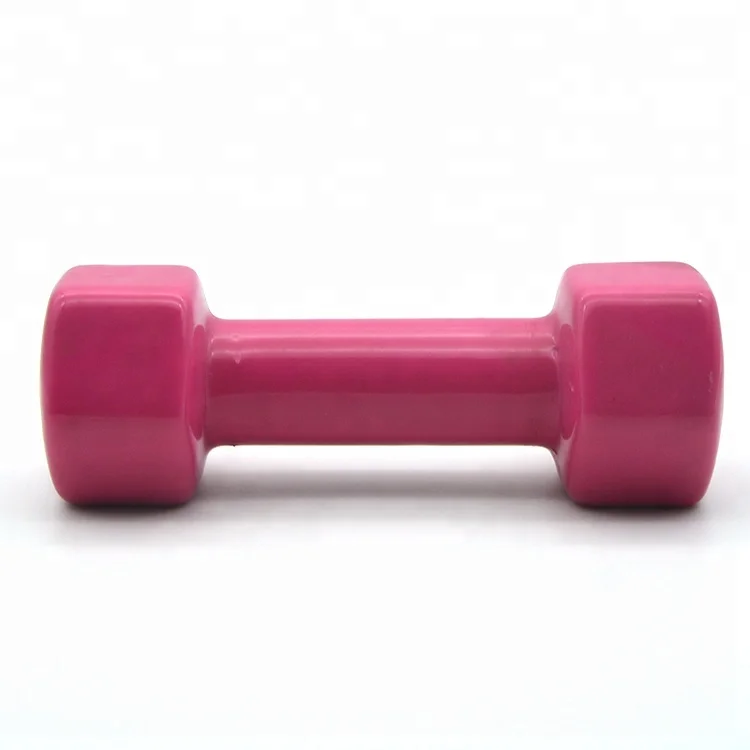 Цветные гантели для бодибилдинга, оборудование для спортзала