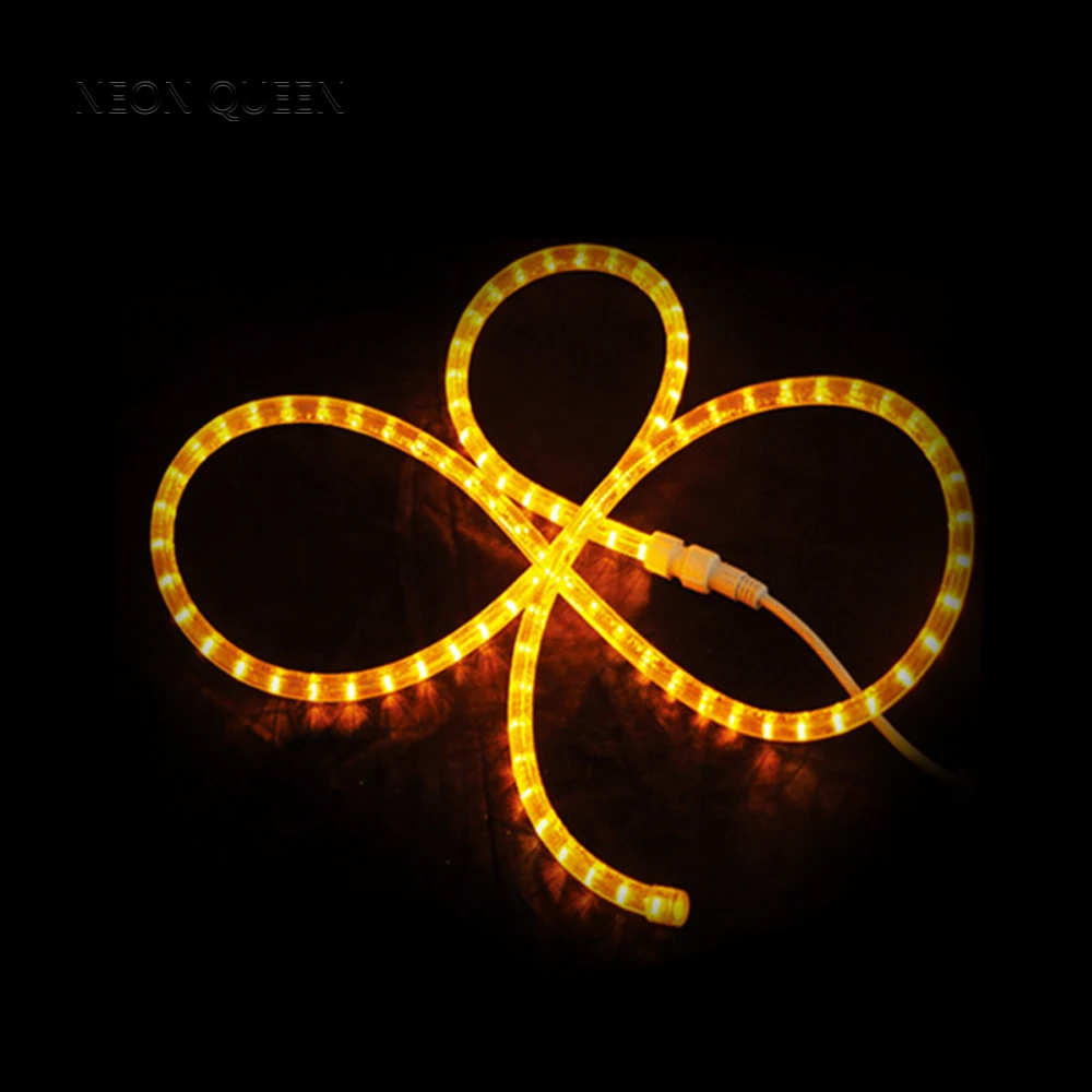 
Factory price Modern Christmas decorations led rope light Full color PVC led rope light 