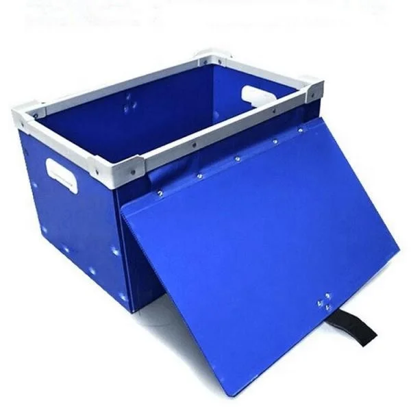 foldable reusable esd plastic storage box