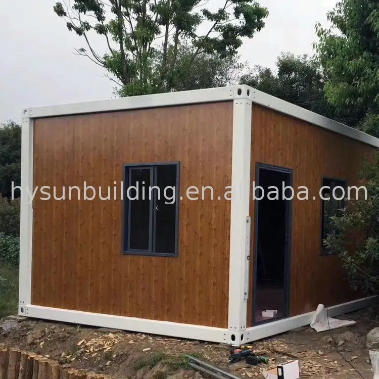 Portable cheap container house canteen house plastic board with long life