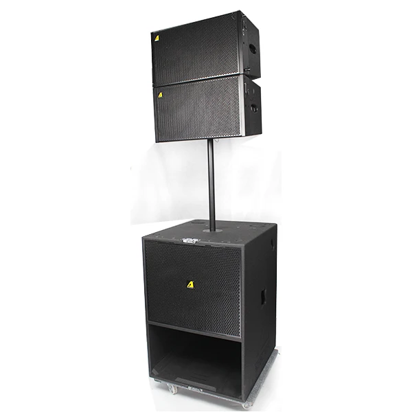 ACTPRO AUDIO power line array speaker professional DJ sound active full range loudspeaker cover bass