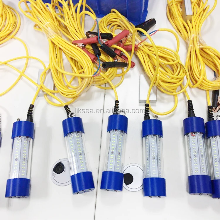 
DC12V 100W500W led Night fishing light Green white Hot selling Underwater fishing light 
