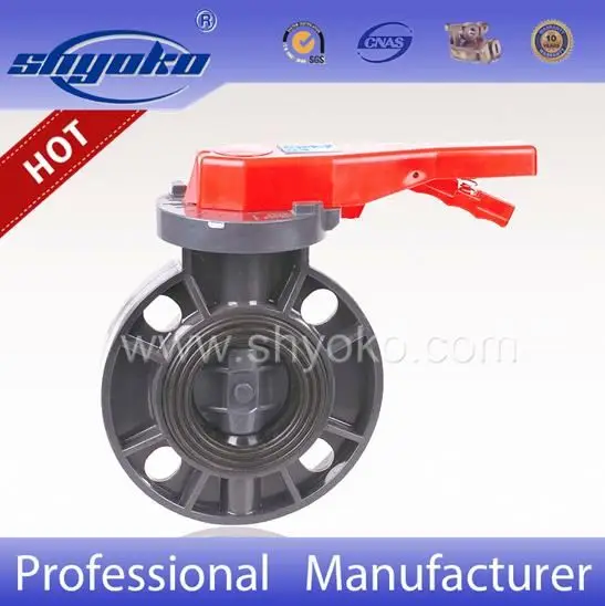 
For butterfly valve SCH 80 with 4 or 8 hole Plastic PVC ANSI Flange 