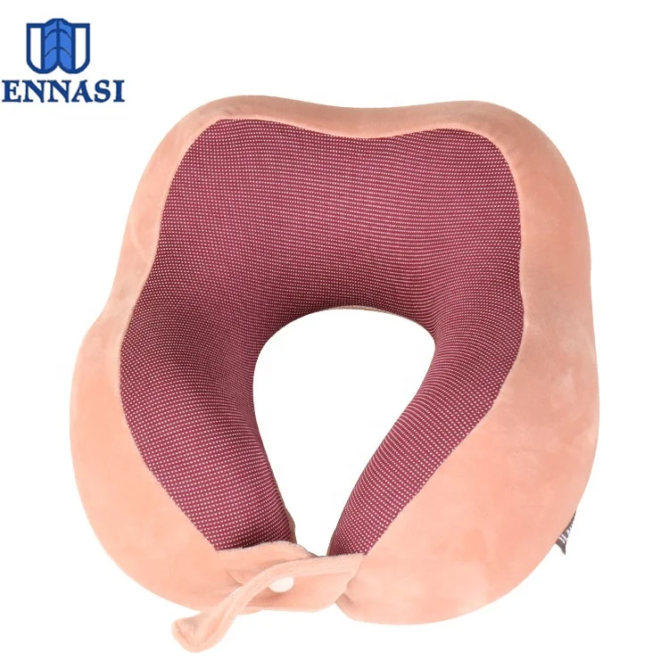 Neck Rest Pillow Soft Newly Airplane Car U Shape Memory Foam Travel CE 100% Polyester Adults Grade a 1 Pc/ PE Bag with No Logo