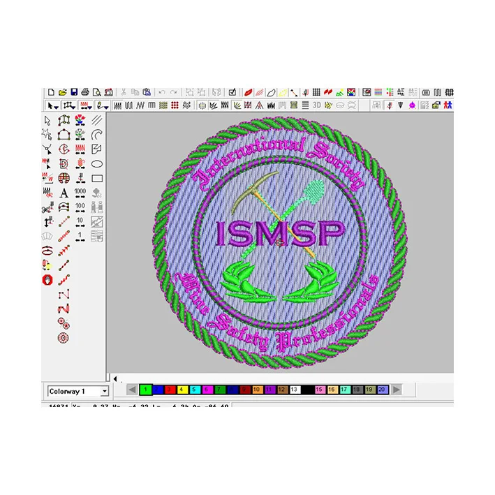 
Fast High-quality Badges Personality Rose For Apparel Decoration Customer Sticker On Patch With Embroidery Design 