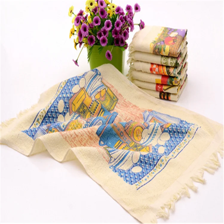 
new product private label unique design 100% cotton terry cloth printing kitchen towel 