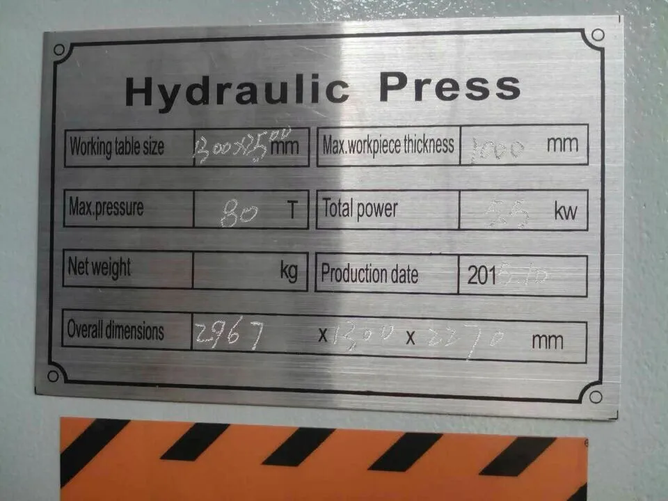 ZICAR JY3248X50 hydraulic cold press machine for woodworking