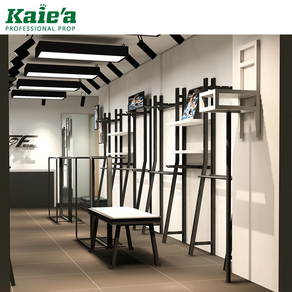 Clothing shop shelves design,shop racks and shelves for clothing