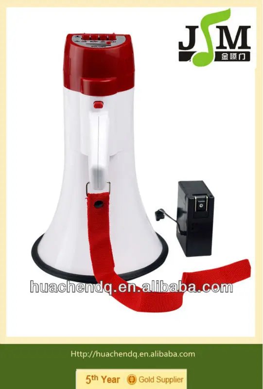 
Be Heard Everywhere With This Compact Lightweight 10 Watt Handheld Megaphone 