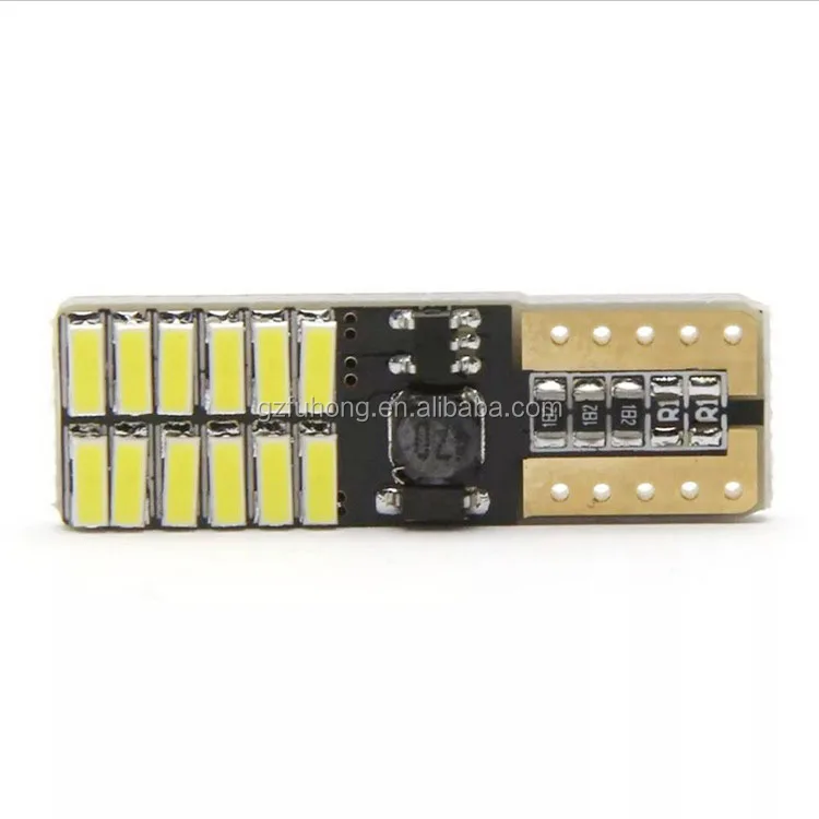 New arrival canbus T10 5w5 4014 24smd width lamp reading interior lights led car light