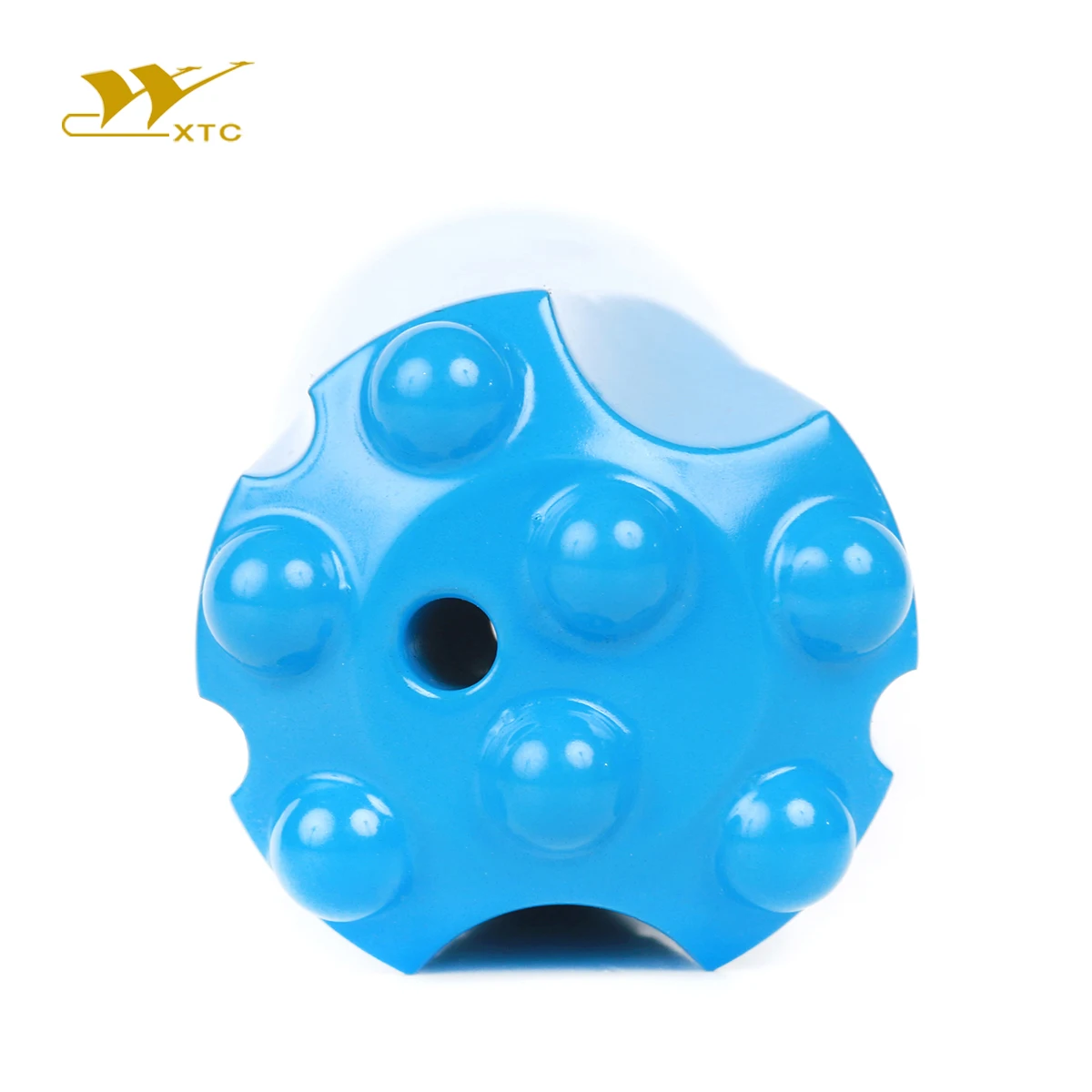 Expert in drilling engin Threaded Blue Tungsten Carbide Flat Face Hydro-electrical Engineering Etc. Thread Mining Button Atlas Copco Rock Drill Bits Drilling tool making