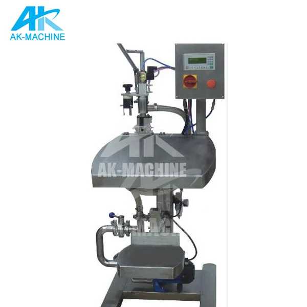 High quality automatic wine juice water bib filler equipment / bag in box filling machine
