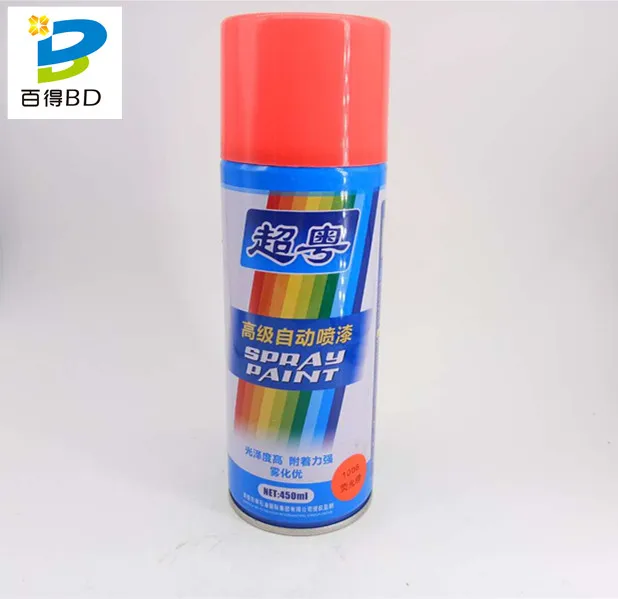 
High Glossy Flashing Fluorescent Aerosol Spray Paint 