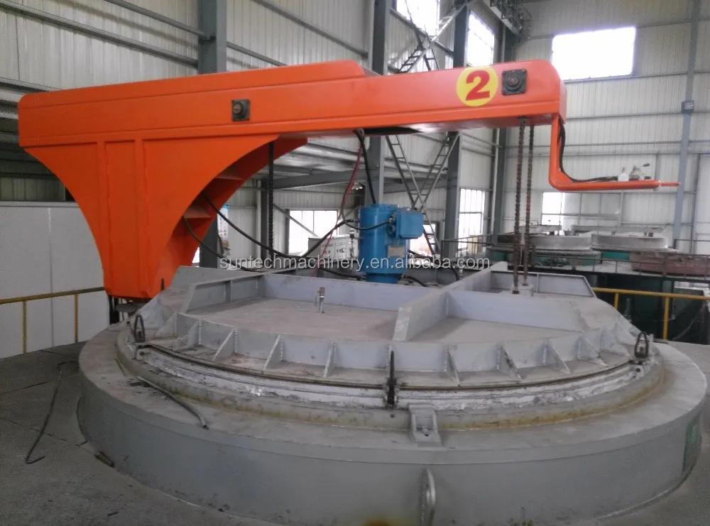 
pit type electrical heating vacuum heat treatment annealing oven for copper clad steel wire 