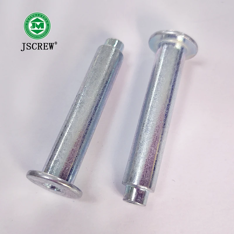 Factory sale Aluminium circular hole semi-tubular rivets
