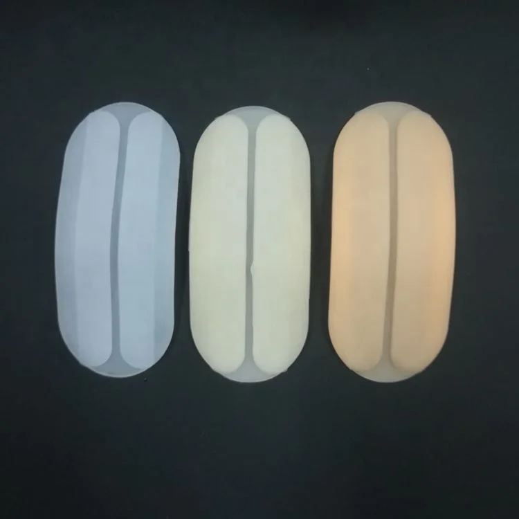 Comfortable Nude Silicone Bra Strap Shoulder Pads