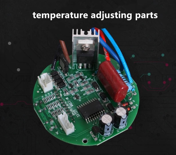 Инструменты guangzhou berylion rfq 503 цифровой дисплей термопистолет с регулируемой температурой