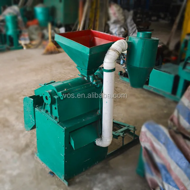 Dry coffee bean peeler and peeling machine, paddy rice mill machine
