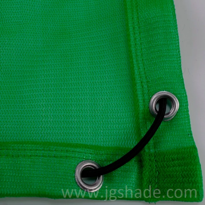 Green HDPE fine mesh Trailer Cargo Security Net