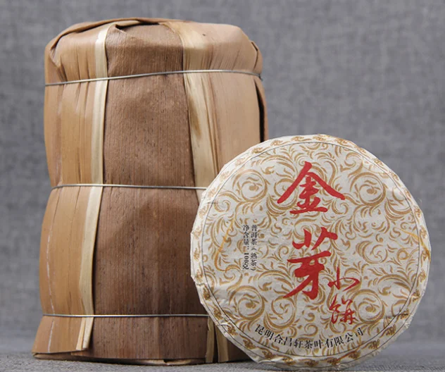 Yunnan Jinya Royal Puer Shu puer tea old age 100g small puer tea cake