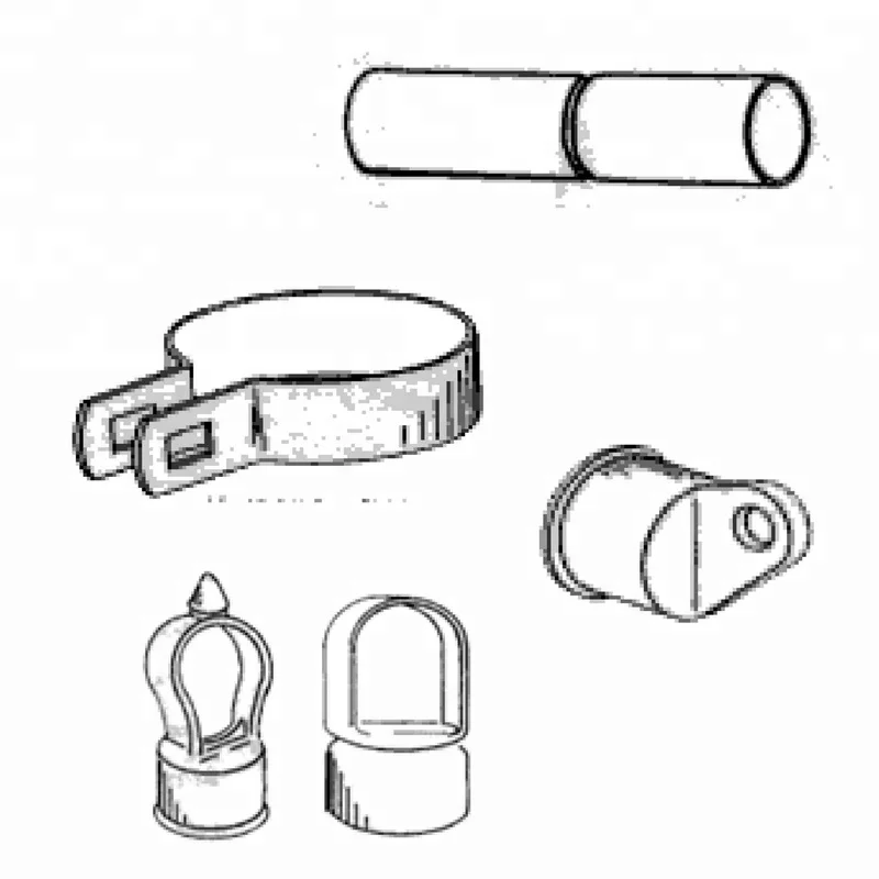 Аксессуары для ограждения из оцинкованной цепи (завод в Гуанчжоу)