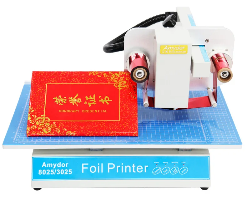 8025 Digital hot stamping Xpress foil notebooks Printer machine