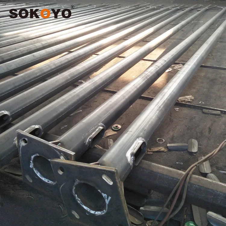 SOKOYO 9 метров солнечный уличный фонарь, прайс-лист с одним двойным рычагом