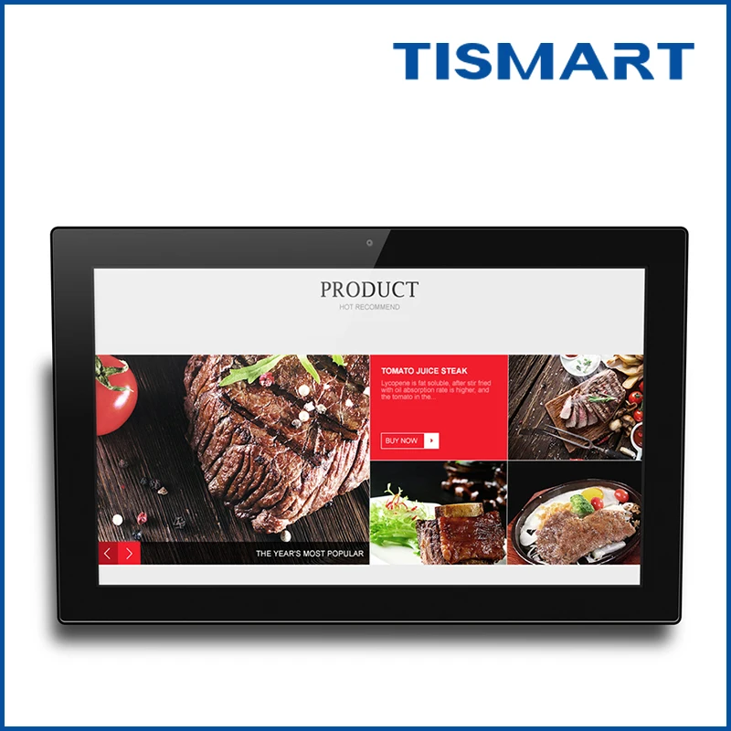 
20 inch tablet pc fingerprint RFID UPS wall mount touch screen tablet pc 1080p hd player with apk 