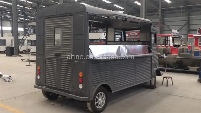 Modern new design outdoor Citroen food truck mobile food truck