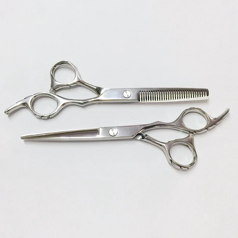 Professional pet grooming scissors set