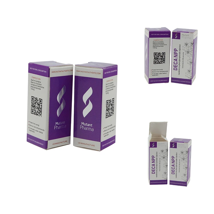 Wholesale 10ml vials box pharmaceutical steroids box 10ml vial box