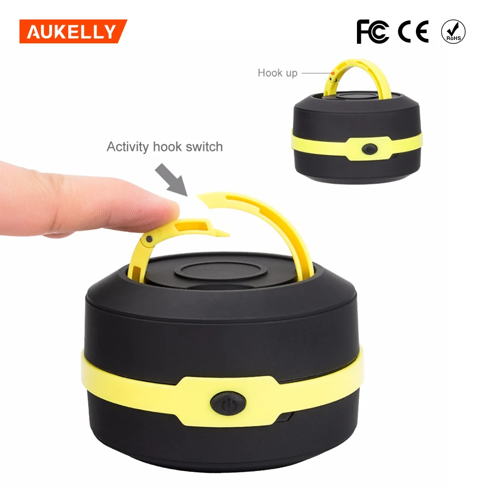 2018 New Product Rechargeable Most Powerful Portable Lamp Led camping lantern with Super Magnet Power Bank