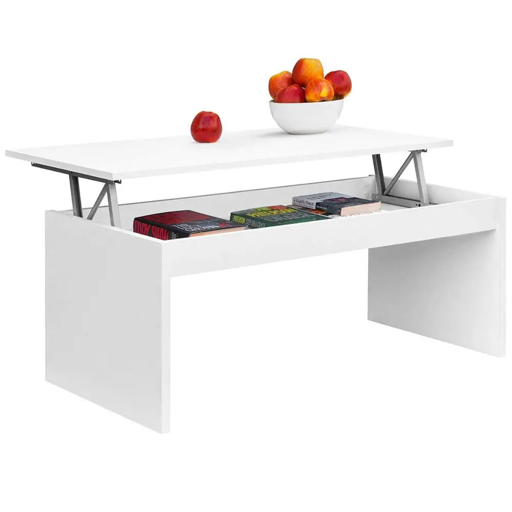 2018 Hot Sale Modern Simple Wood TV Stand  Lift-Up Coffee Table For Dining Room or Living Room