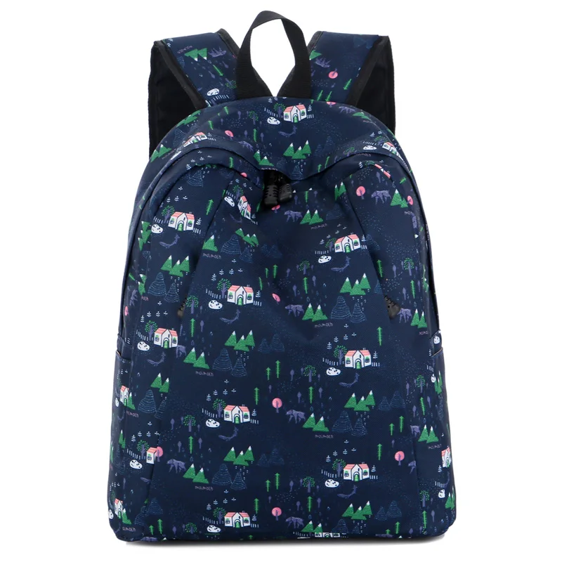 
Wholesale Korean Style Backpack Teenager Girls School Bag 
