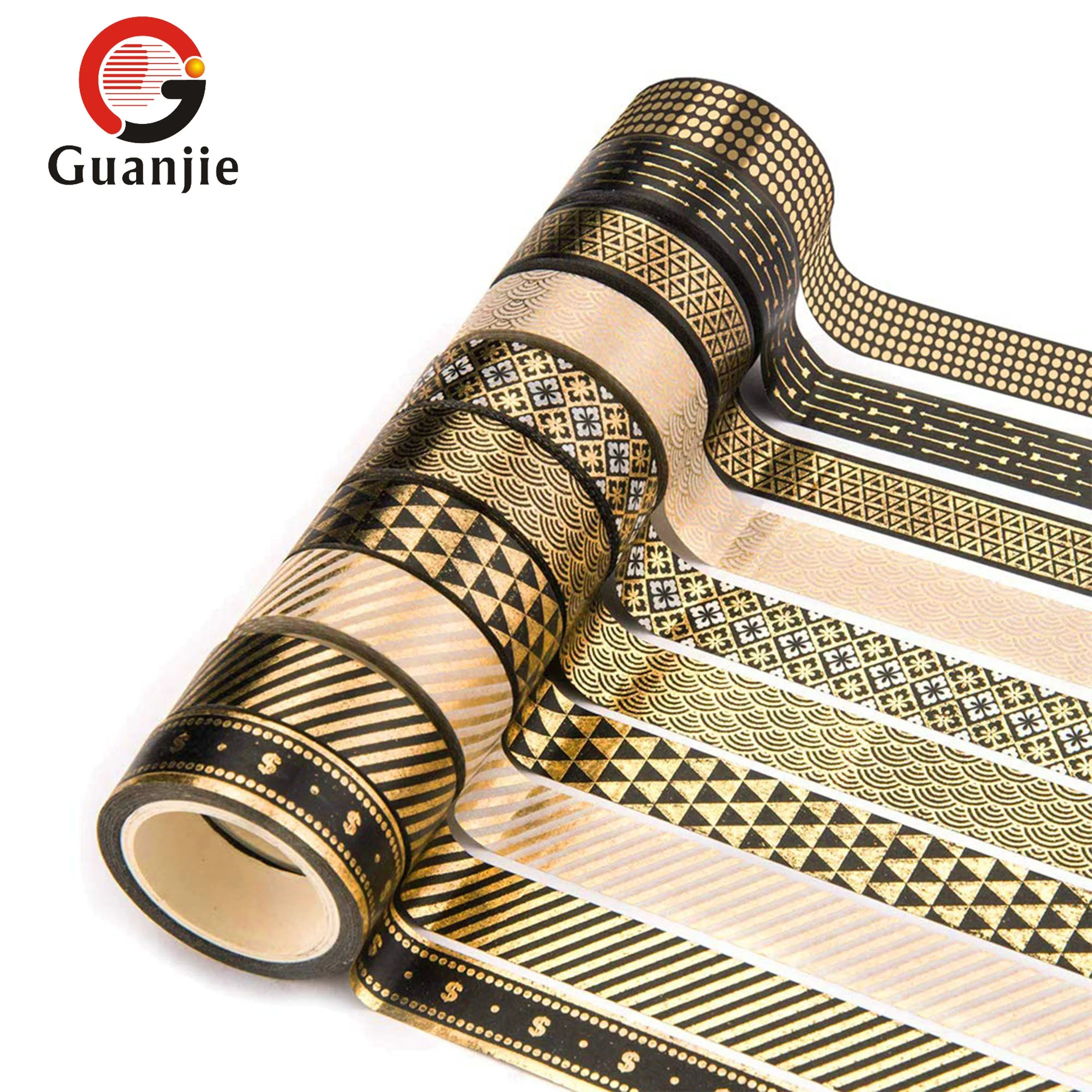 Japanese Stationery Gold Foil tape and Silver Foil Tape Manufacturers Wholesale Washi Tape