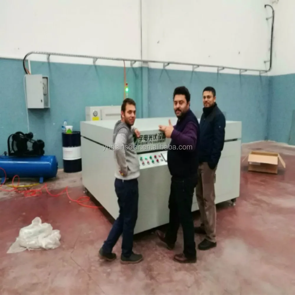 YDB-2222 solar panel laminating machine with Oil Heating German Pump Siemens PLC