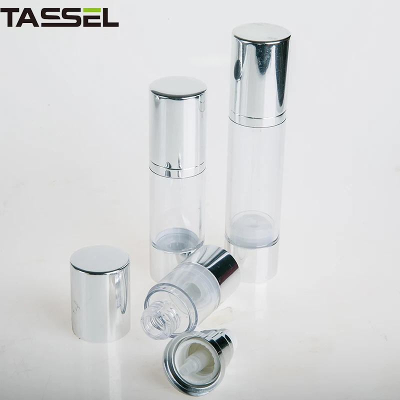 
hot sale 15ml 30ml 40ml 50ml Plastic Airless Pump Lotion Bottle For Cosmetic Makeup Packaging 