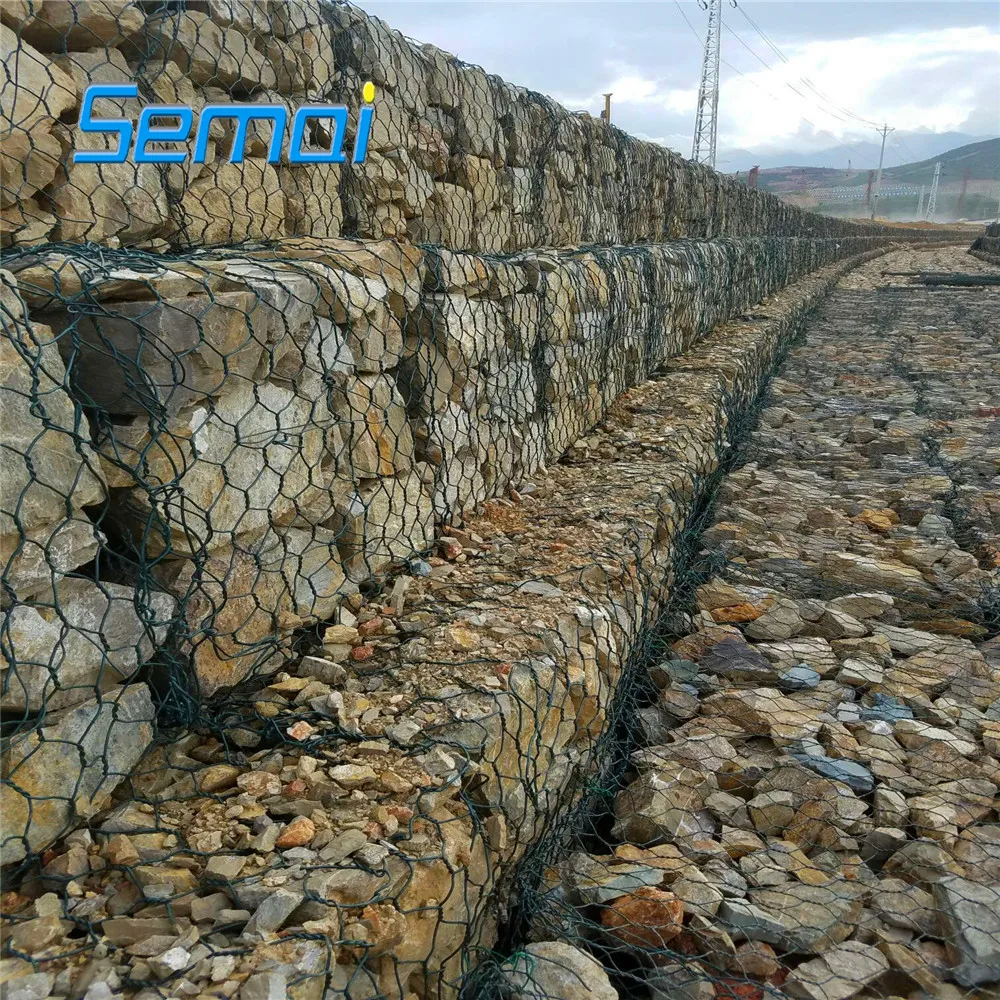 High Quality Stone Fence/Gabions Cages/Slope Protection Wire Mesh