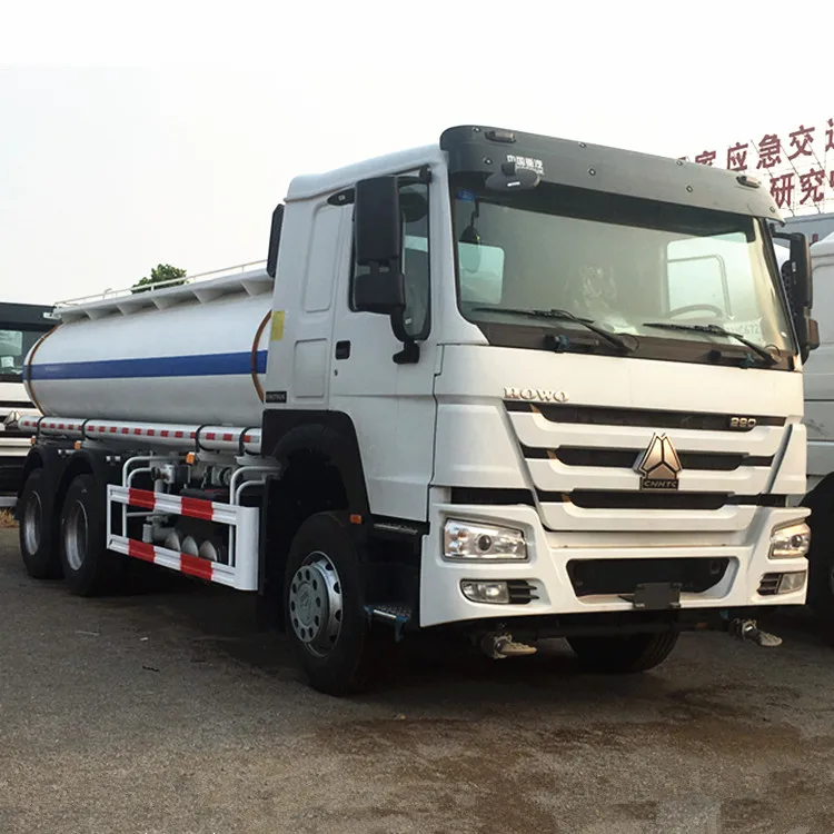 Sinotruk Tank Truck Water Tanker Truck 20000 Liters 6x4 5000 Gallon Diesel 1000-1500nm 251 - 350hp 4600+1350mm 200-300L 21 - 30T