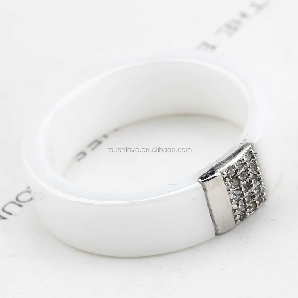 new fashion wholesale black ceramic ring for women