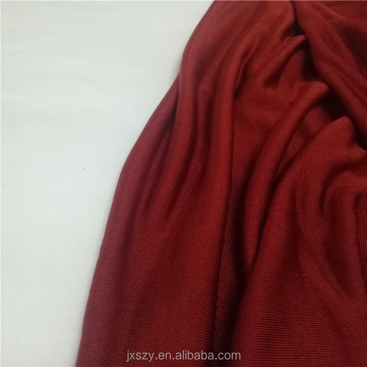 Jersey knit fabric 100% pure silk fabric