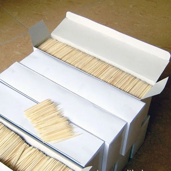 Зубочистка Китайская Фабрика оптовая продажа одноразовая деревянная зубочистка из березы